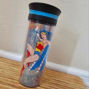 Zak designs wonder woman comic tumbler
